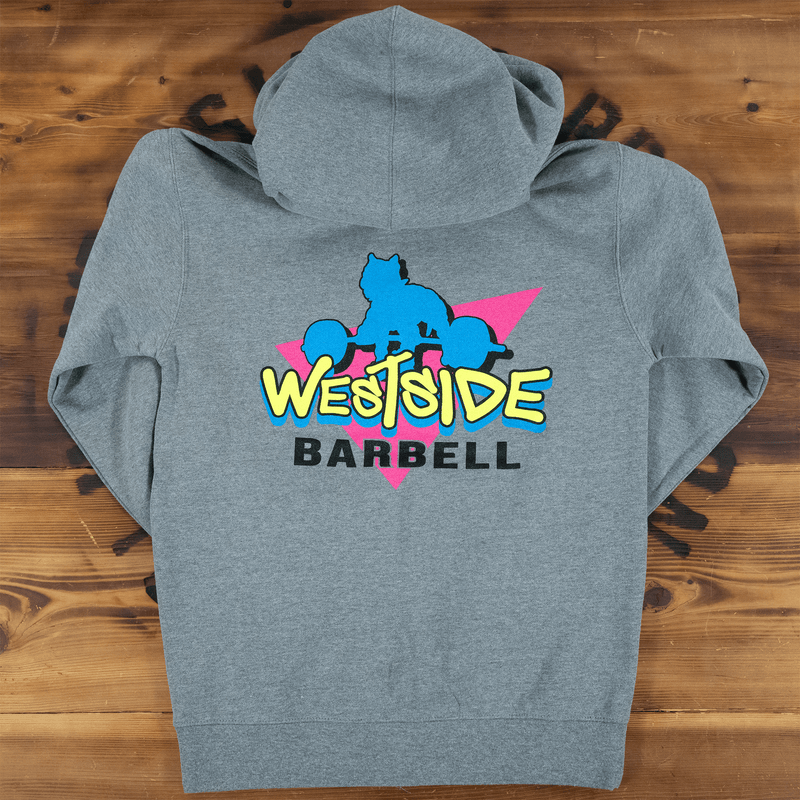 Westside Retro Full Zip Hooded Sweatshirt
