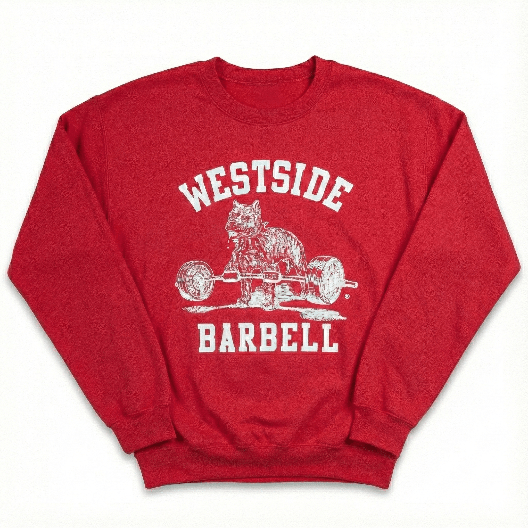 Heavy Blend Crewneck Sweatshirt - Red – Westside Barbell