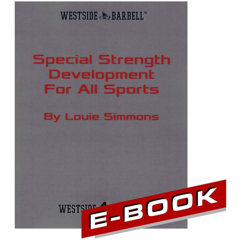 WSBB eBooks - Special Strength Development For All Sports