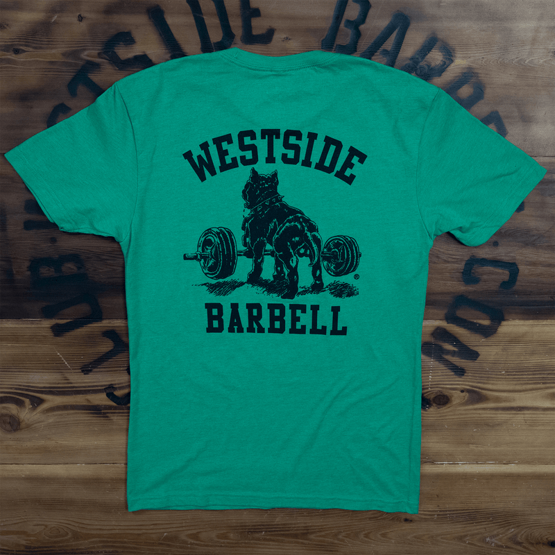 WSBB Mens Original Gym T-shirt - Green