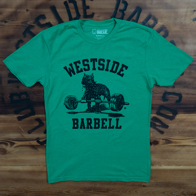 WSBB Mens Original Gym T-shirt - Green