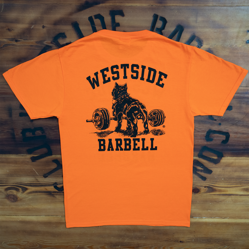 WSBB Mens Safety Orange T-Shirt