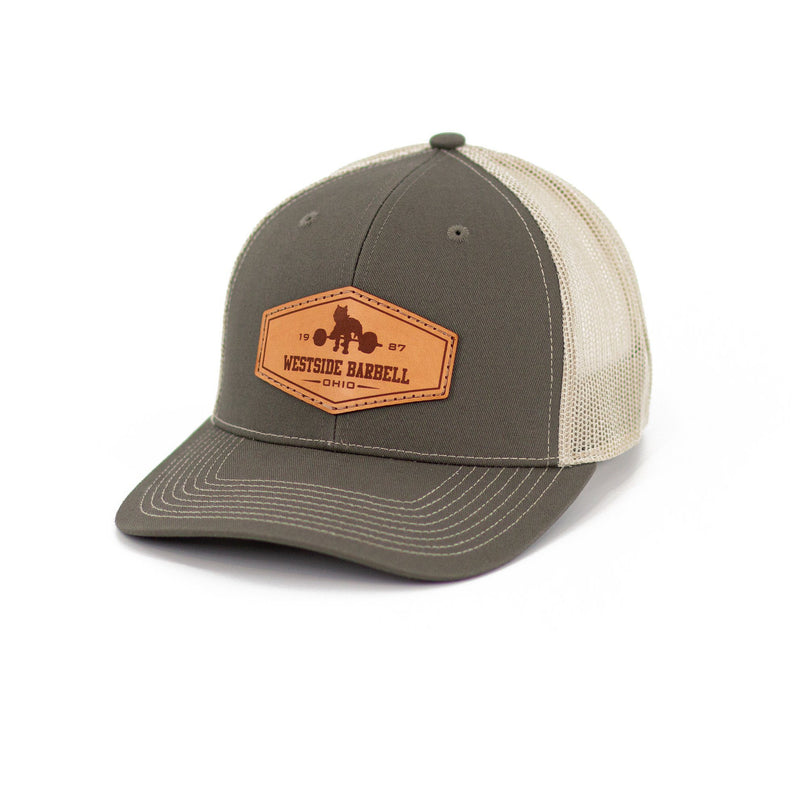 WSBB Snapback Trucker OHIO Hat Olive/Khaki