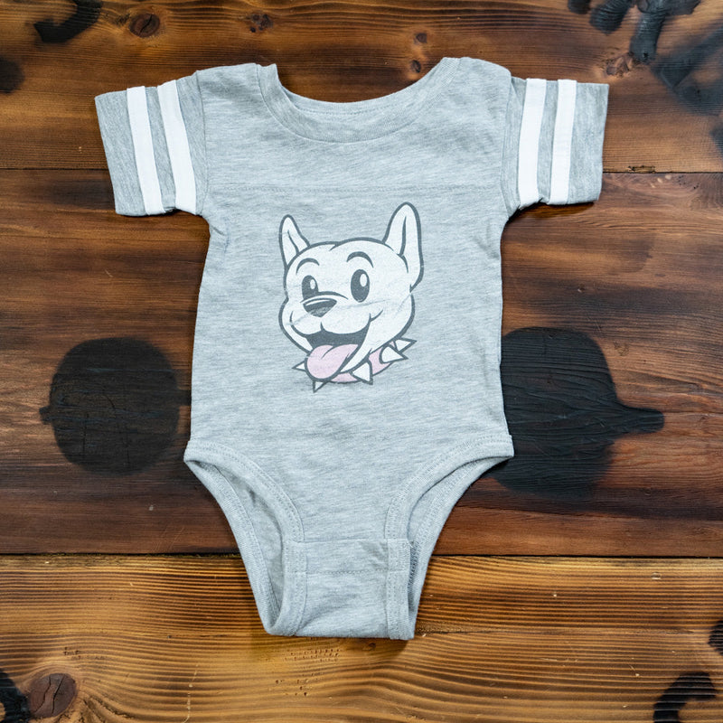 Nitro Pup Newborn Onesie - Gray