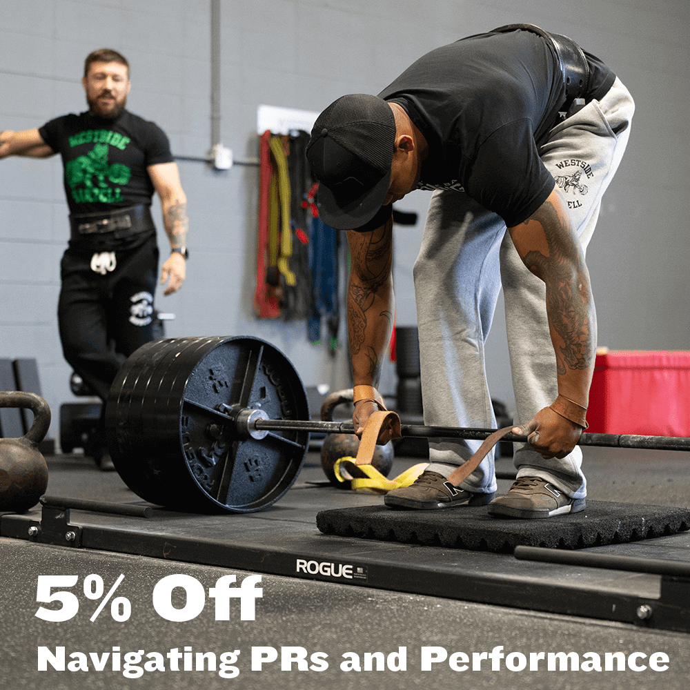 5% Off: Navigating PRs and Performance in the Gym