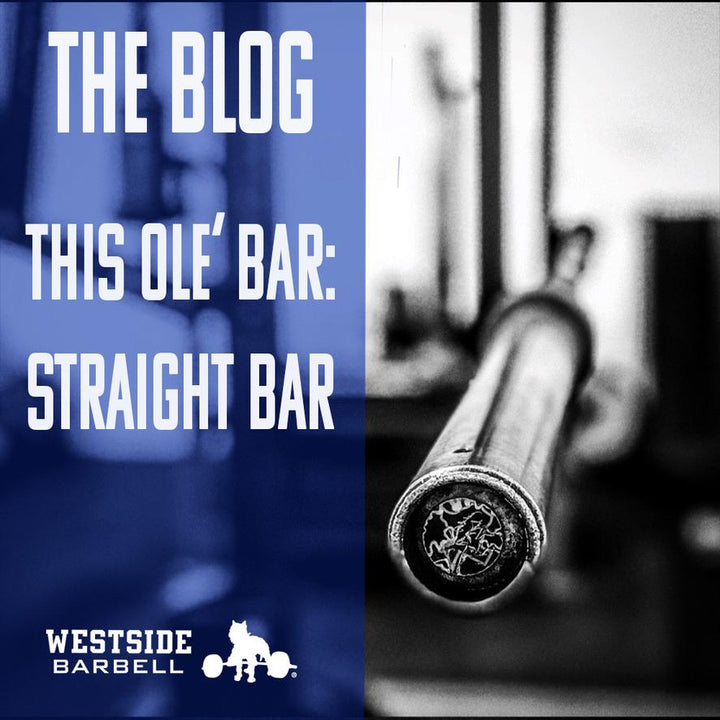 This Ole' Bar: Straight Bar