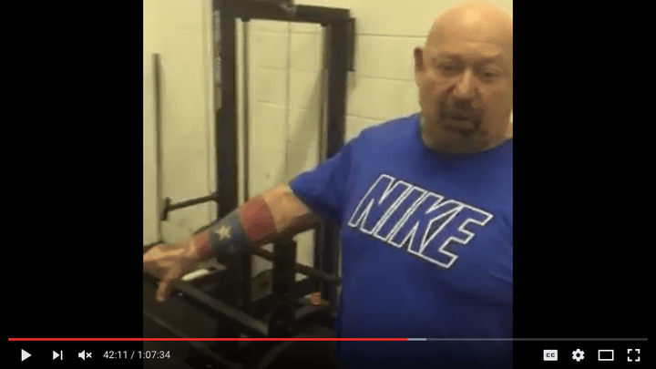 Free 1 hour Louie Simmons Westside Barbell Training Video