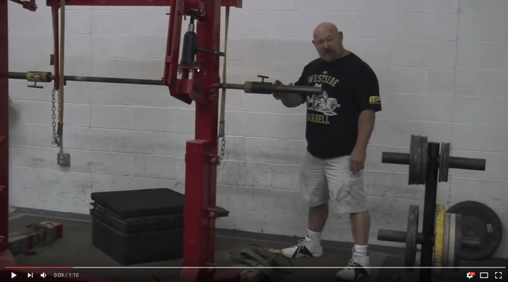 How To Attach Resistance Bands To A Bar For Squatting Westside
