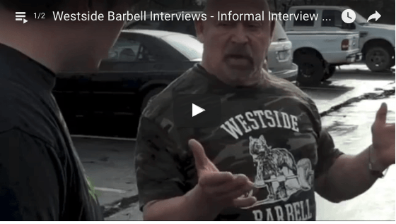 Westside Barbell Interviews - Variety Trainer meets Louie Simmons