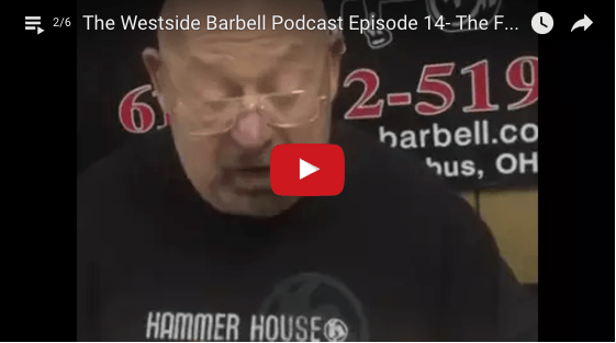 The Westside Barbell Podcast Episode 14- The Force Posture Strength Curve