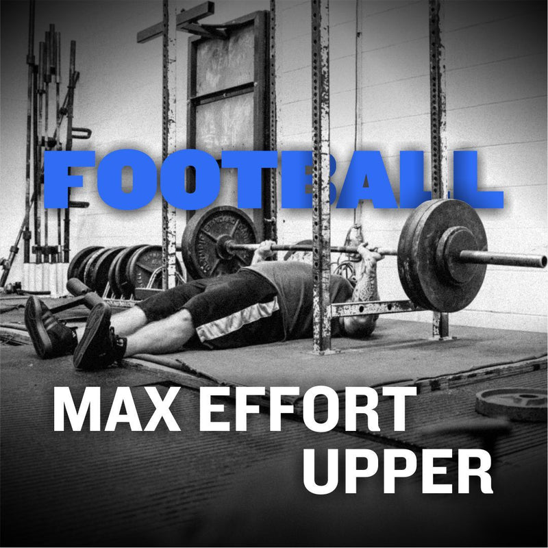 WSBB Blog: Max Effort Upper Exercises for Football Players