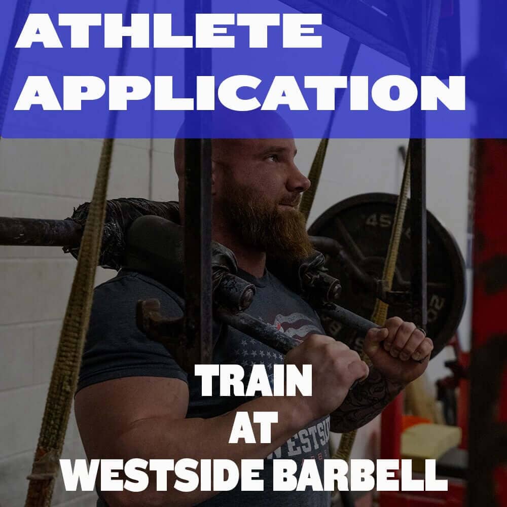 Westside Barbell: Athlete Application