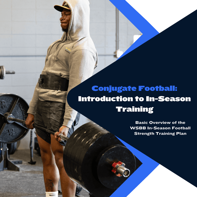 Conjugate Football: In-Season Training