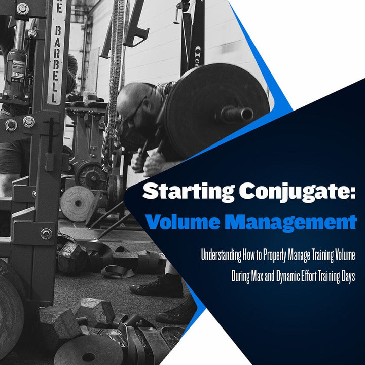 Starting Conjugate: Managing Training Volume