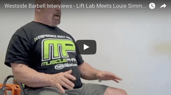 Westside Barbell Interviews - Lift Lab Meets Louie Simmons
