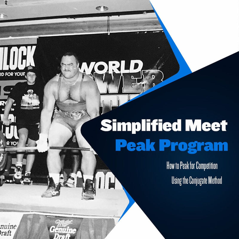 Starting Conjugate: Simplified Meet Peak Program