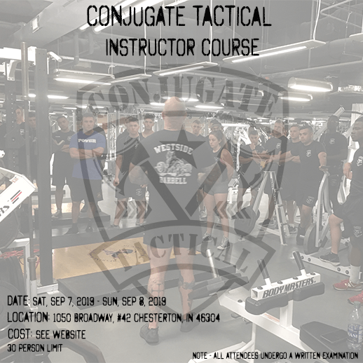 Conjugate Tactical Instructor Course