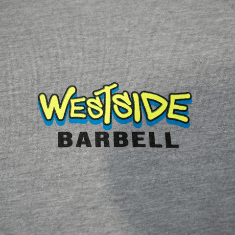 Vintage Black & White Westside Barbell Printed Hoodie - M