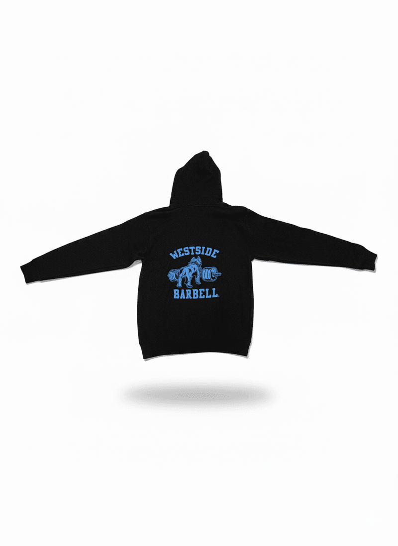 Nitro Hooded Sweatshirt - Black/Brite Blue