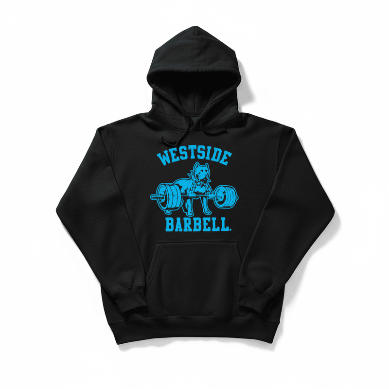 Nitro Hooded Sweatshirt - Black/Brite Blue