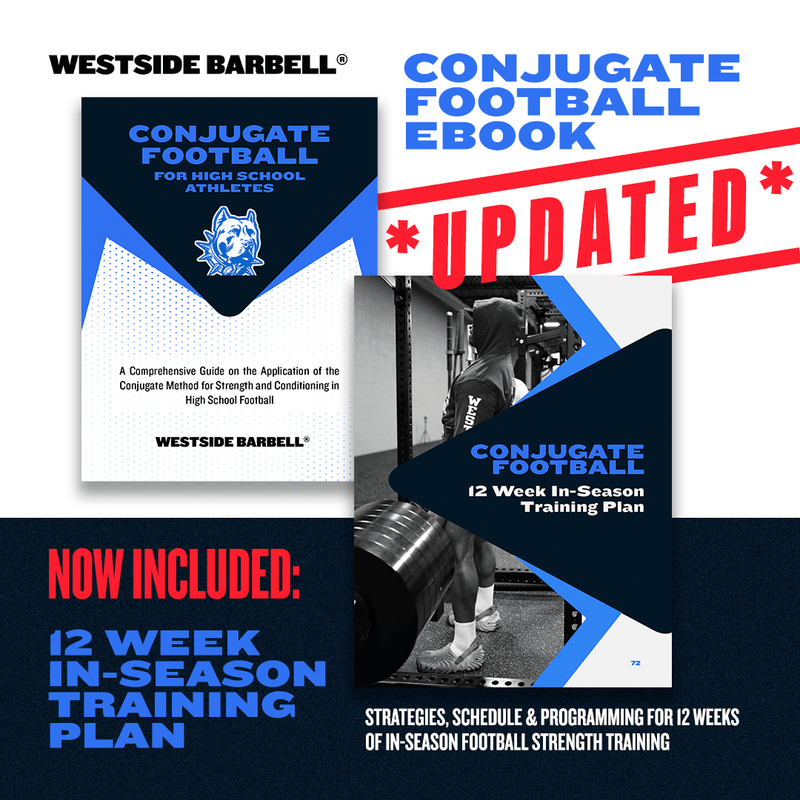 Conjugate Football Strength and Conditioning For High School Athletes