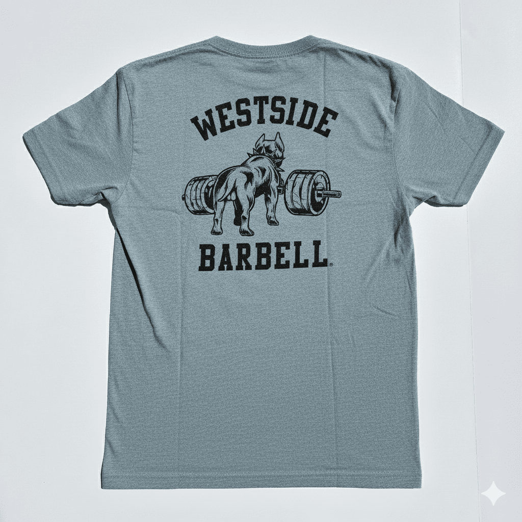 Gray t-shirt with &