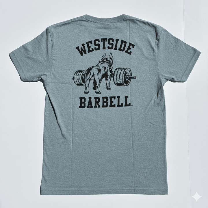 Gray t-shirt with &
