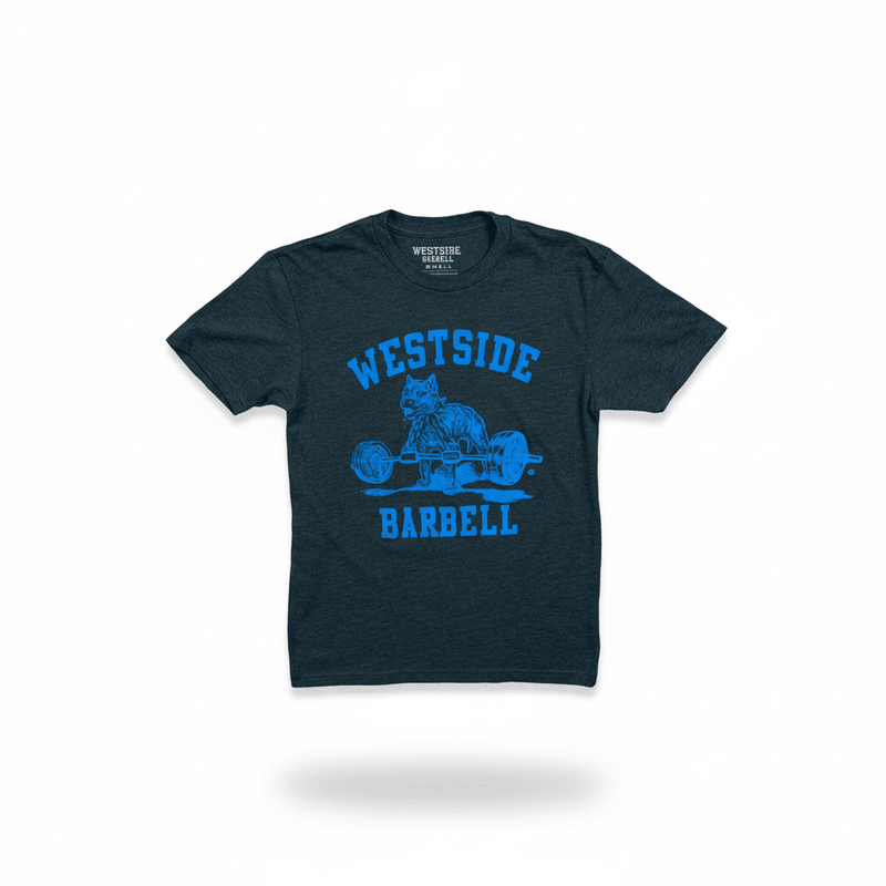 WSBB Mens Blue Nitro logo T-shirt
