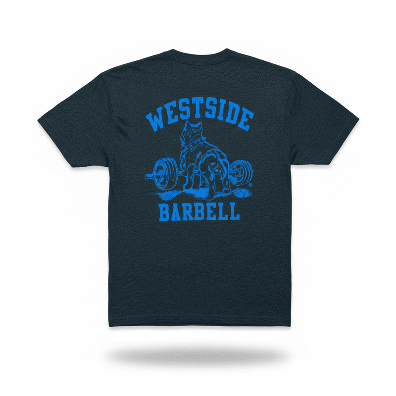 WSBB Mens Blue Nitro logo T-shirt