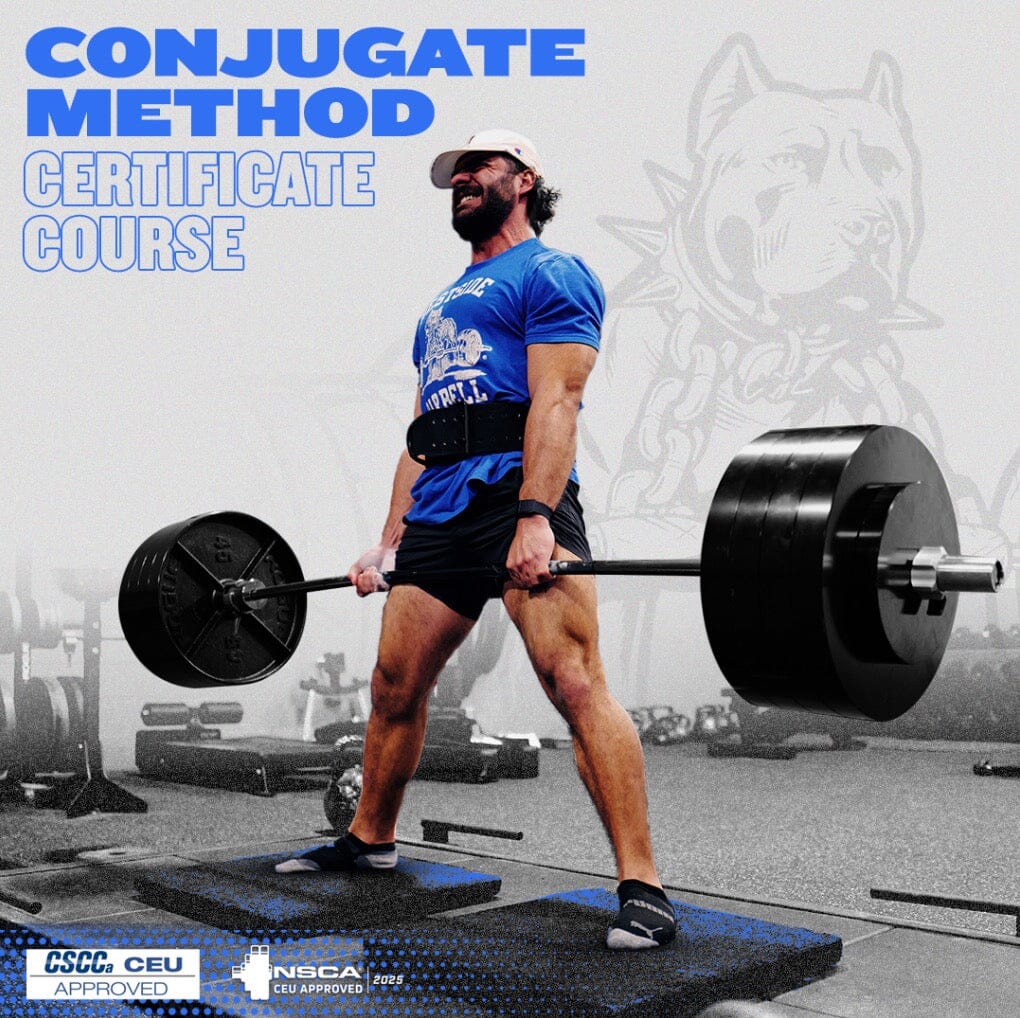 Westside Barbell Educational Certificates