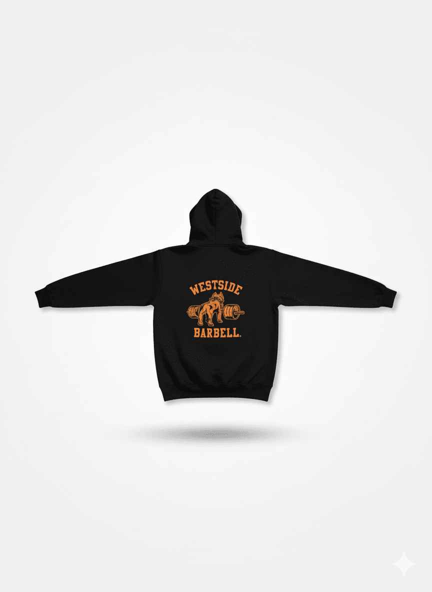 Nitro Hooded Sweatshirt - Orange Graphic