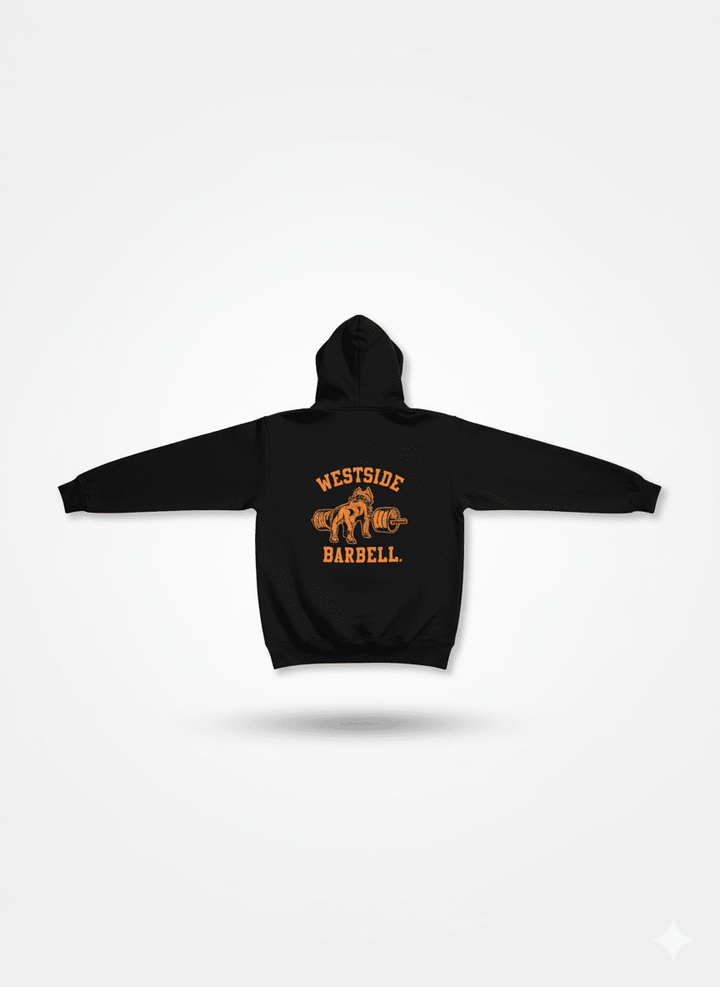 Nitro Hooded Sweatshirt - Orange Graphic