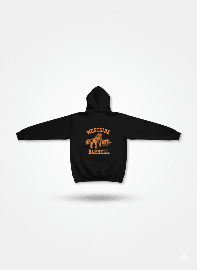 Nitro Hooded Sweatshirt - Orange Graphic
