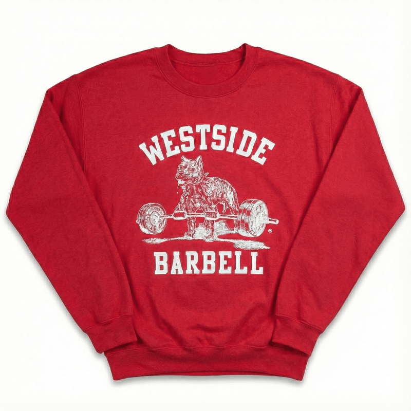 Heavy Blend Crewneck Sweatshirt - Red