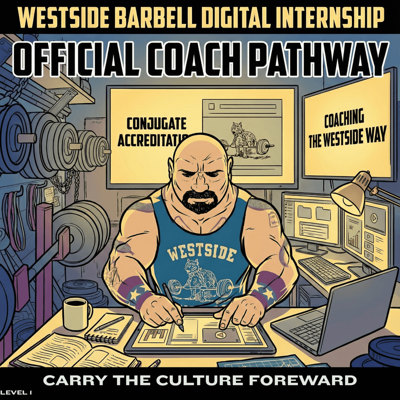 Westside Barbell Digital Internship Course | Level 1 Conjugate Pathway