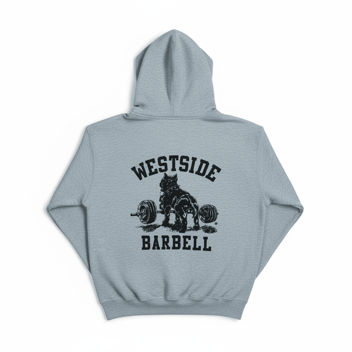 WSBB Mens Lux Hooded Sweatshirt - Grey