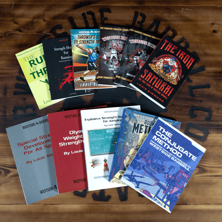 Westside Barbell Complete eBook Library bundle of 11 Louie Simmons eBooks - Westside Barbell