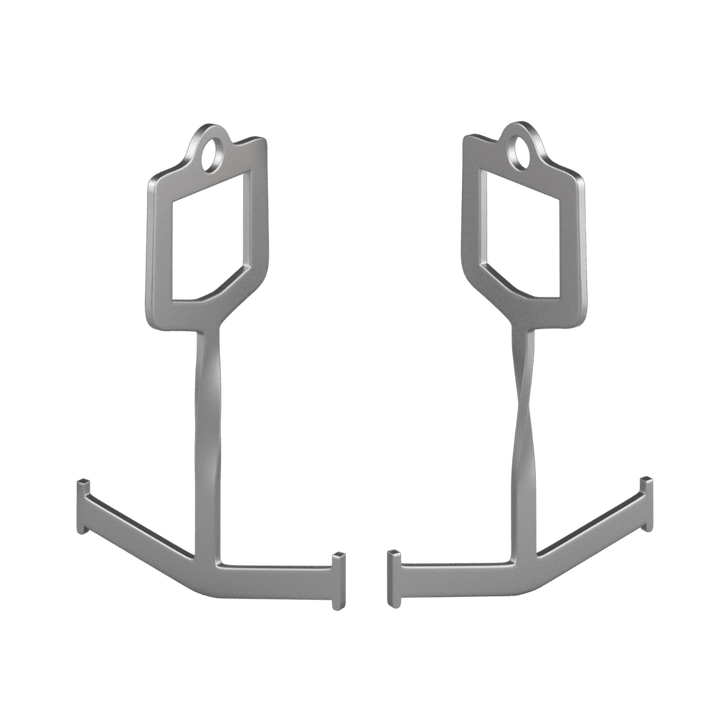 Bandbell Anchor Loader pair, solid steel kinetic loading system
