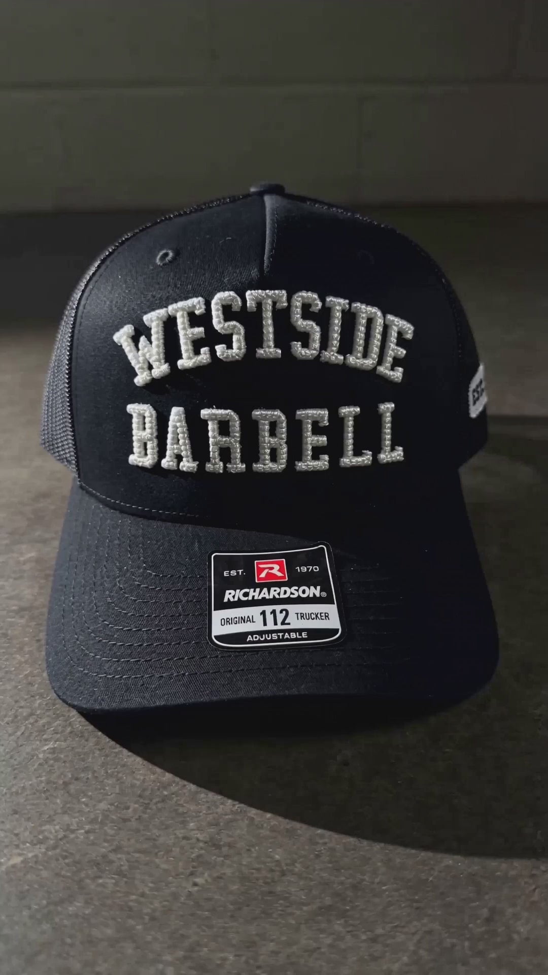 EST. 1972 Black Trucker Snapback Hat