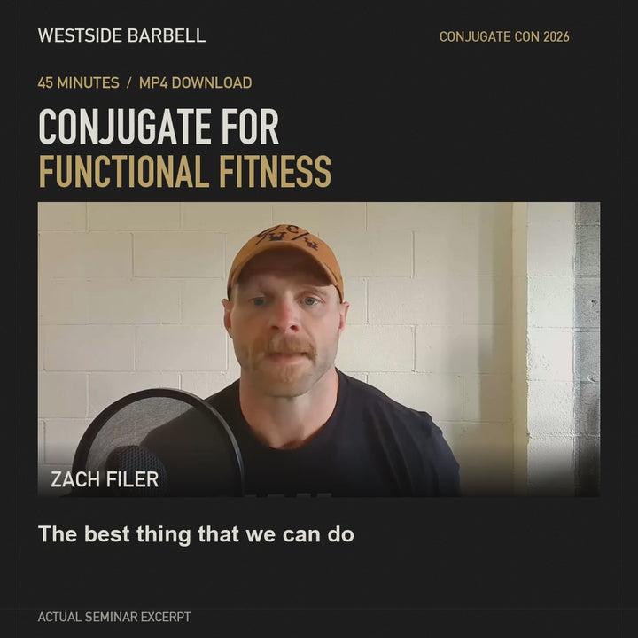 Conjugate for Functional Fitness