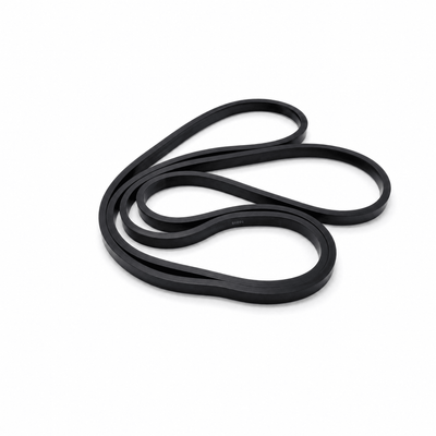 Westside Barbell black monster mini resistance band on a white background
