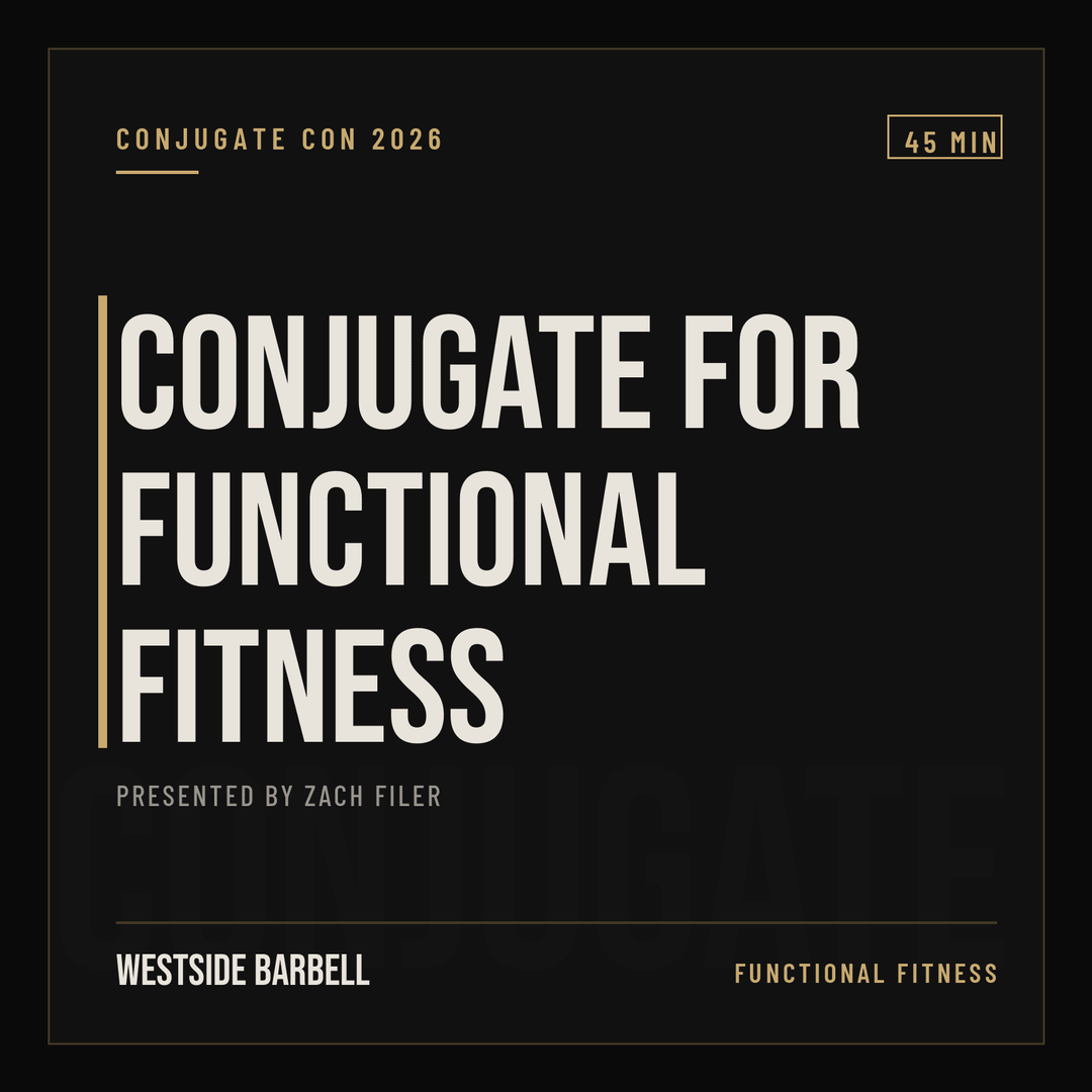 Conjugate for Functional Fitness