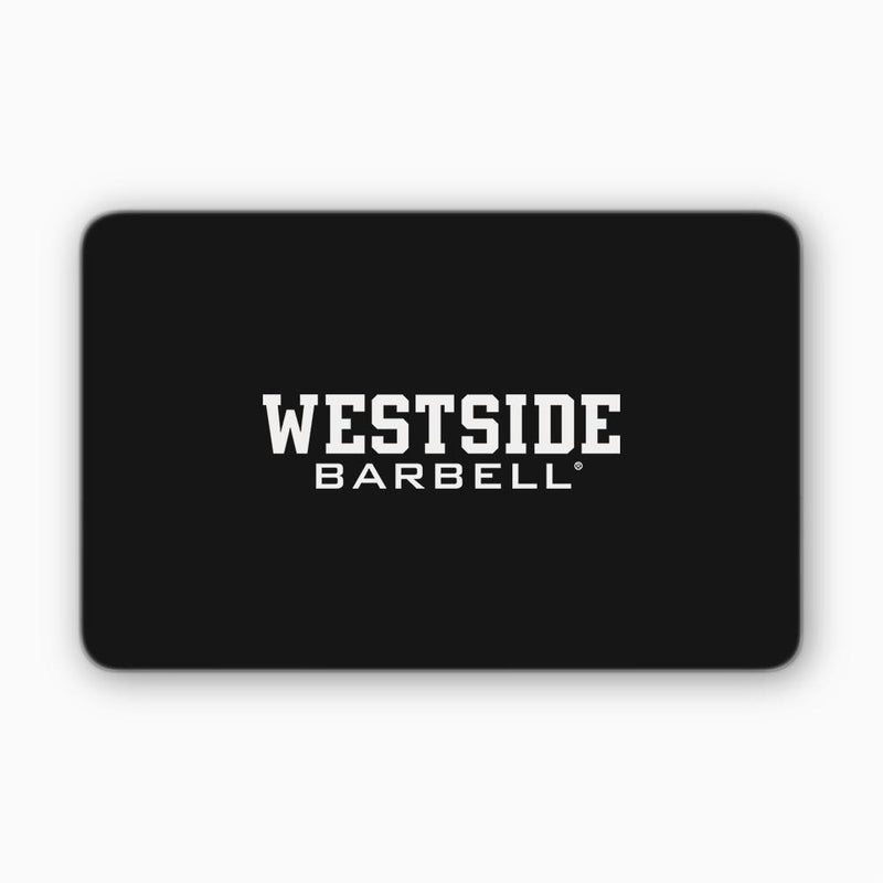 Westside Barbell Gift card