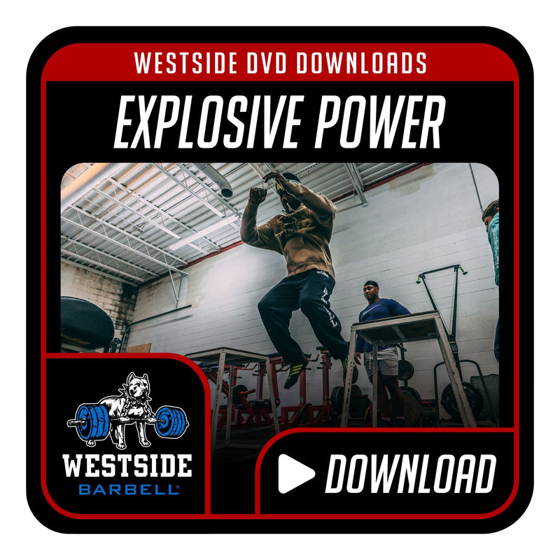 Explosive Power Training DVD Download | Westside Barbell