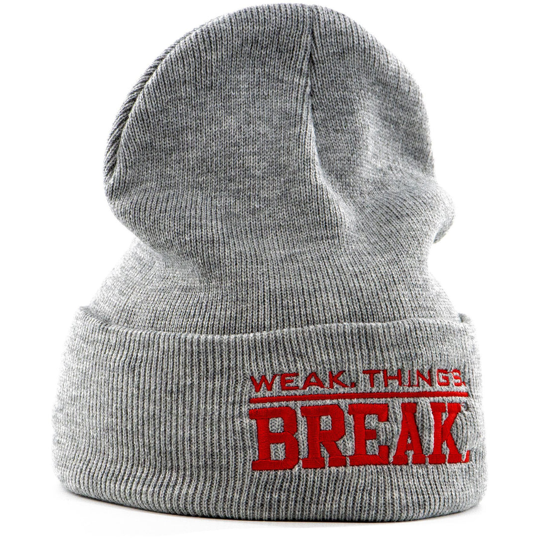 WSBB Hats - W.T.B Light Grey Classics™ Cuffed Beanie
