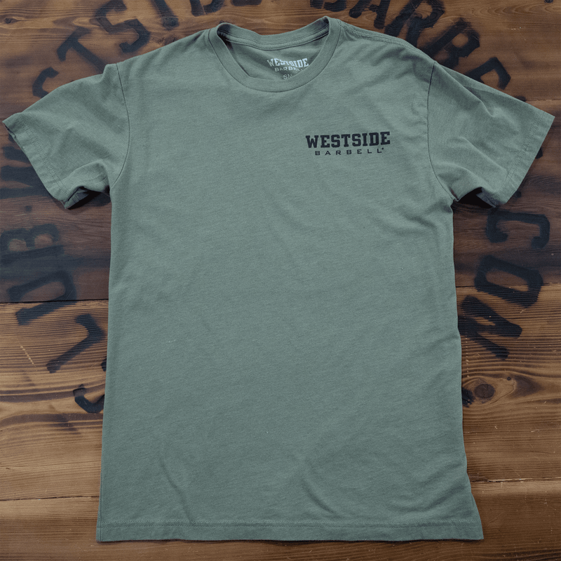 Westside Barbell Left Chest Logo T-shirt - Light Olive