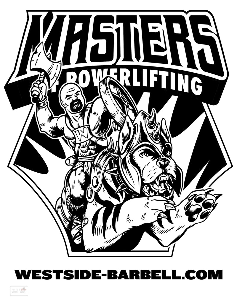 WSBB Posters- Masters of Powerlifting Fine Art Print