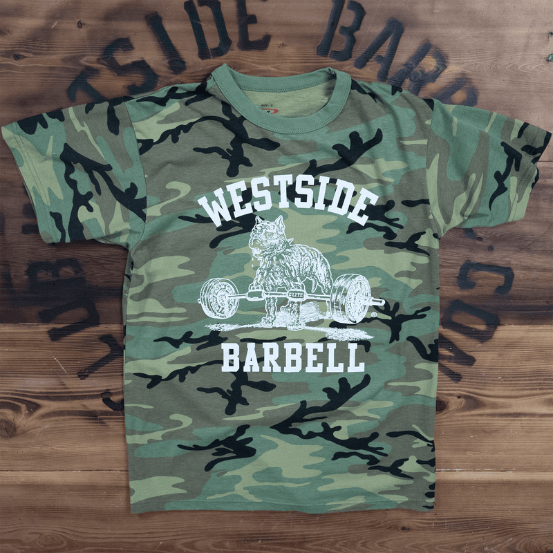 WSBB Mens Camouflage T-shirt