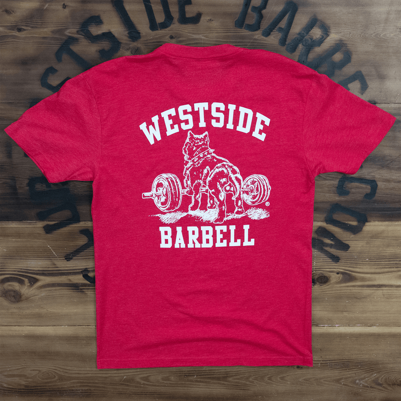 WSBB Mens Original Gym T-shirt - Red