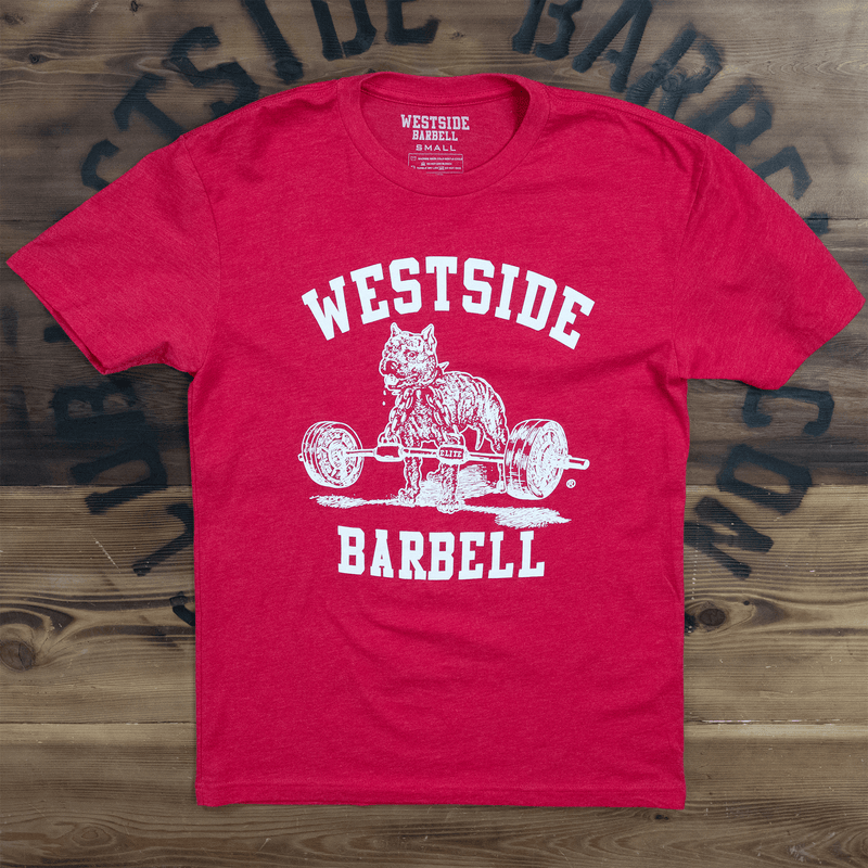 WSBB Mens Original Gym T-shirt - Red